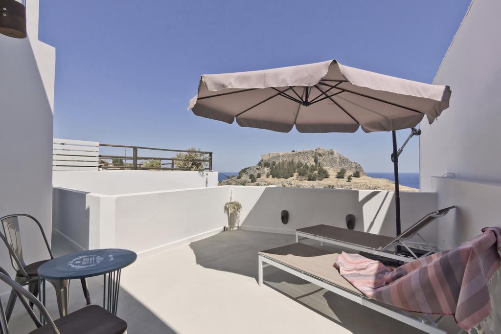 Lindos Comfy Suites Exteriör bild
