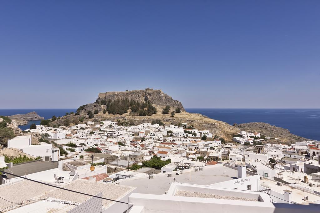 Lindos Comfy Suites Exteriör bild